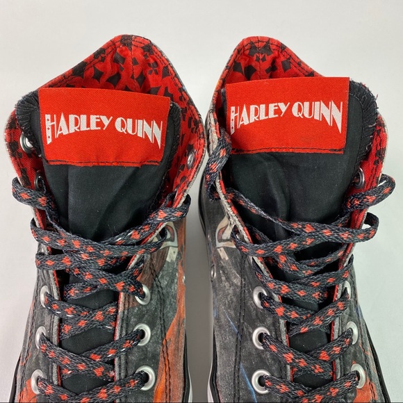 Converse Harley Quinn DC Comics Sneakers S… - Picture 7 of 11